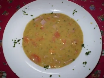 Rezept: Cremige Kartoffelsuppe Cremige Kartoffelsuppe - Rezept