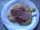 Schäufele mit Kraut - Rezept