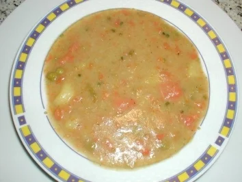 Einfache Gemüsesuppe - Rezept