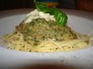 Spaghetti mit Spinat - Rezept
