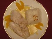 Zanderfilet mit Orangen-Meerrettich-Soße (Geheimnis der kleinen Meerjungfrau) - Rezept