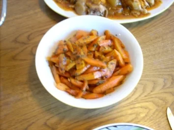 Poulet chasseur - Flambiertes Hähnchen - Rezept - Bild Nr. 8