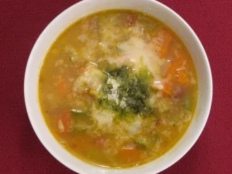 Minestrone al Pesto - Rezept