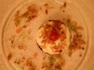 Frankfurter Kranz in Schokoschale serviert - Rezept