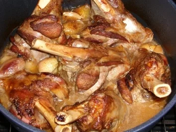 Geschmorte Lammstelzen - Rezept - Bild Nr. 2