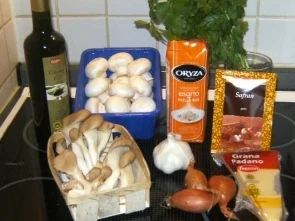 Risotto ai funghi - Rezept
