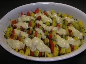 Kartoffel-Zucchini-Gratin mit Tomaten - Rezept - Bild Nr. 3
