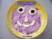 Zwischengericht: Bobbeles Bananenquark mit Holundermarmelade - Rezept