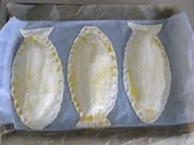 Tilapiafilet im Blätterteigmantel an Basmatireis und Buttergemüse - Rezept