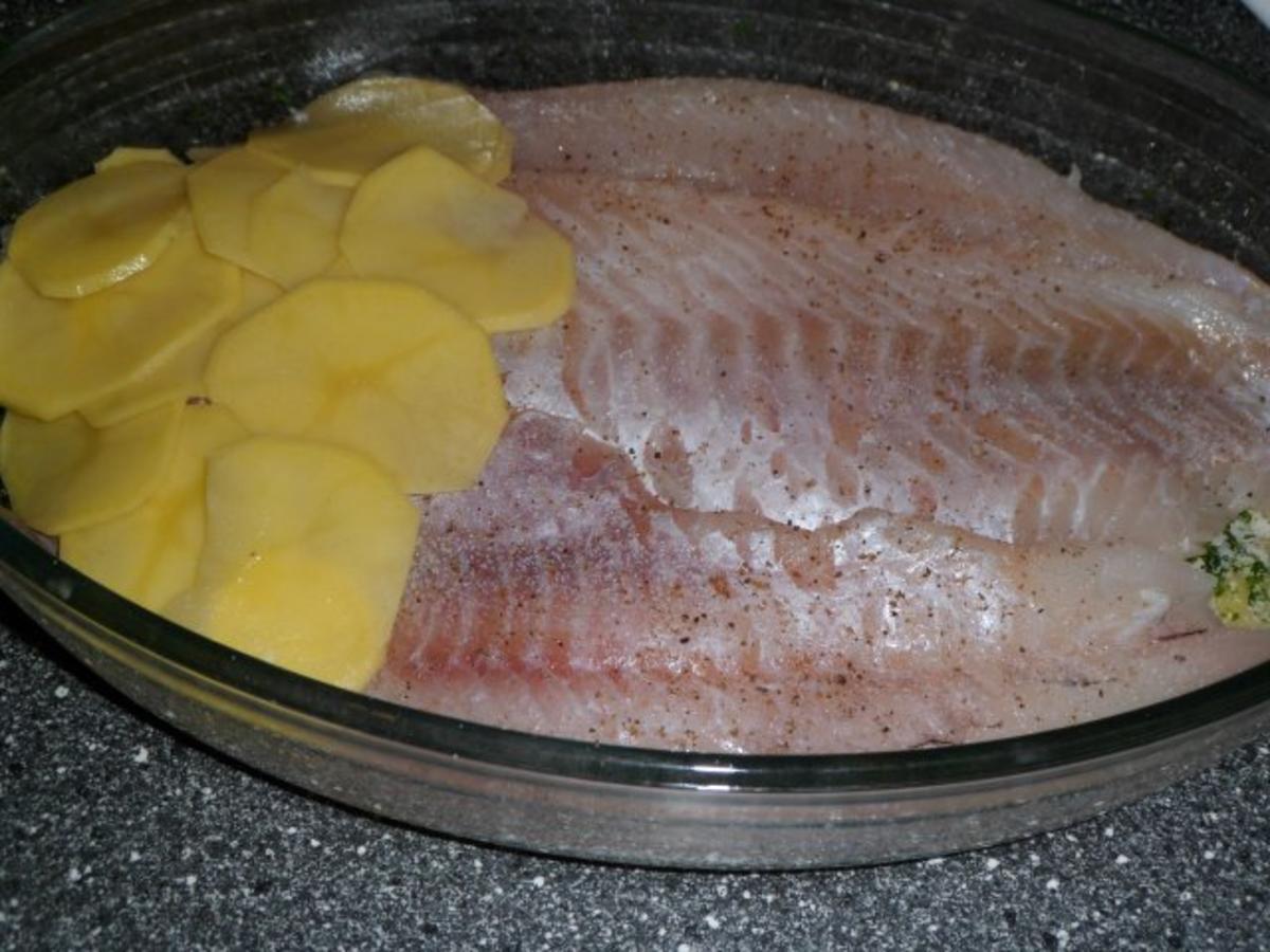 FISCH - Fisch und Kartoffeln aus dem Backofen - Rezept - Bild Nr. 9