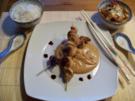 Sate-Spieße mit Erdnuss-Chili-Sauce - Rezept