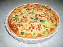 Brokkoli-Quiche - Rezept