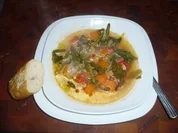 Oilos Gemüsesuppe - Rezept