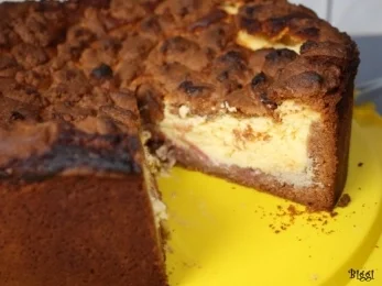 Krümel-Käsekuchen mit Johannisbeeren - Rezept - Bild Nr. 2