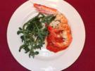 Gebratene Scampi auf Sauce Rouille - Rezept