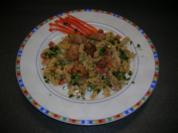 Nudelpfanne mit Putenbrust ,Gemüse und Champions - Rezept