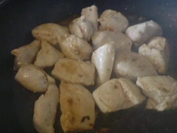 Rezept: Hähnchen-Reis-Pfanne Hähnchen-Reis-Pfanne - Rezept