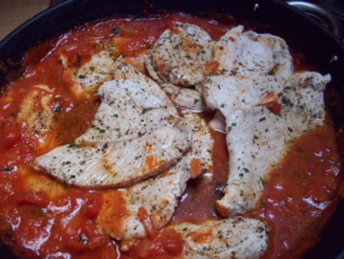 Putenschnitzel ala Tomato - Rezept