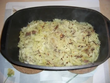 Thüringer Schichtkraut *Weißkraut *Hackfleischgerichte - Rezept