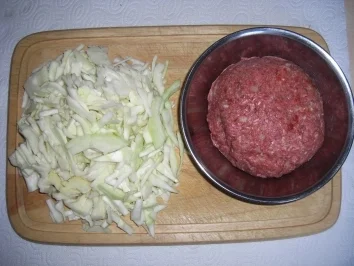 Thüringer Schichtkraut *Weißkraut *Hackfleischgerichte - Rezept