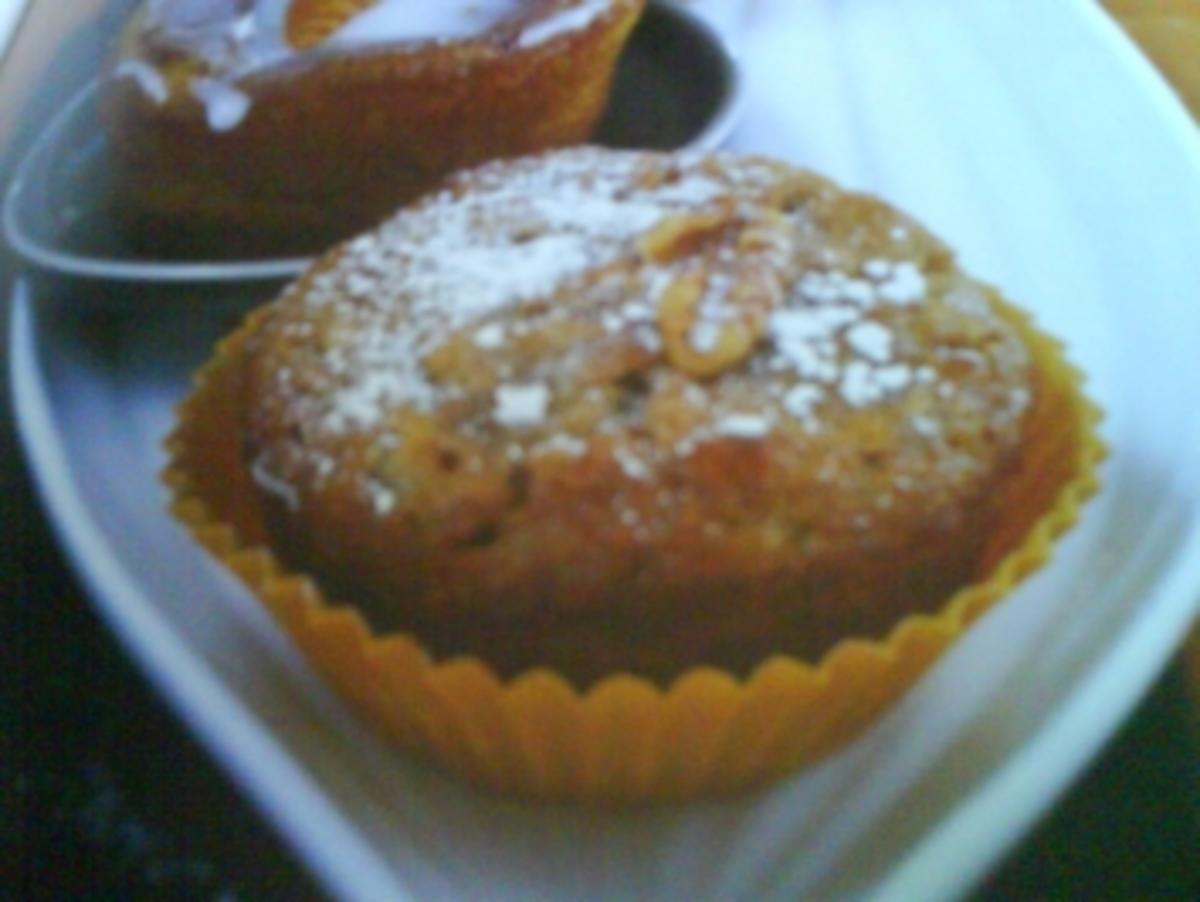 Bilder für Nuss-Bananen-Muffins - Rezept