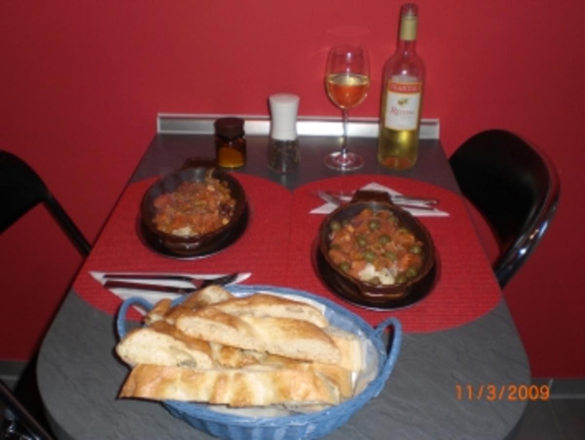 Fischfilet gebacken mit Tomaten...(griechisch) - Rezept - Bild Nr. 4