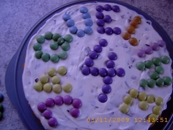 Stracciatella - Kuchen - Rezept