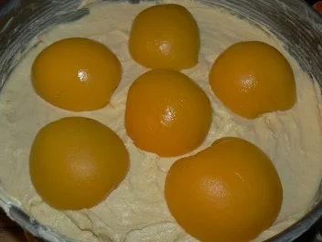 Rezept: Kokos trifft auf Pfirsischkuchen Bild Nr. 2 Kokos trifft auf Pfirsischkuchen - Rezept - Bild Nr. 2