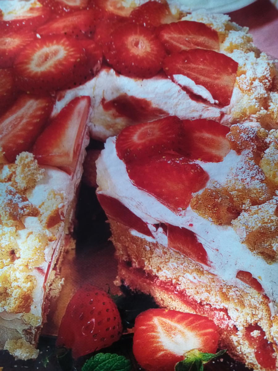 Erdbeer Flocken-Torte - Rezept - Bild Nr. 3808