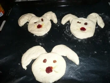 Ostern Hasenköpfe schnell gemacht - Rezept - Bild Nr. 3