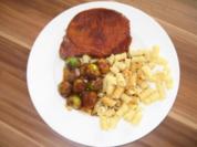 Kasseler mit Rosenkohl - Rezept