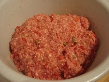 Paprika-Pfeffer-Frikadellen - Rezept