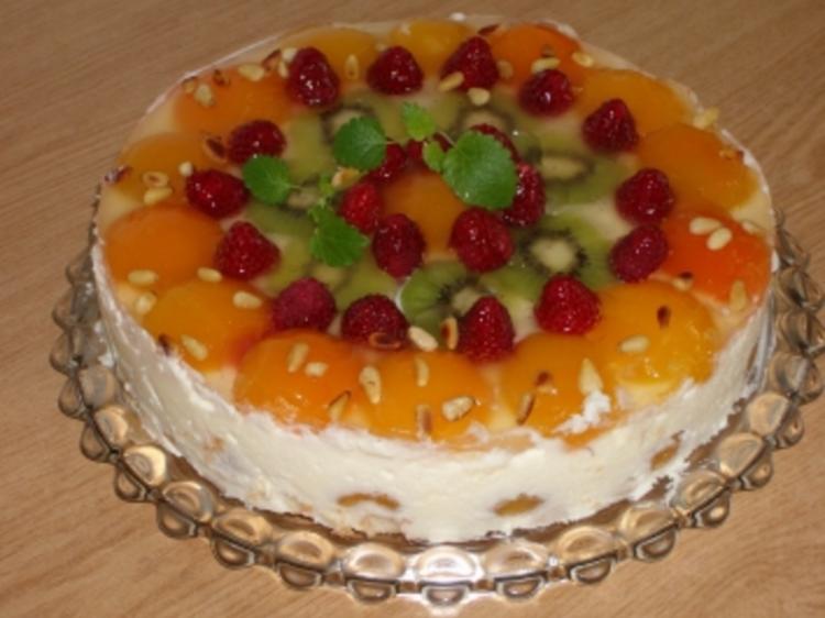 Aprikosen-Joghurt-Torte - Rezept mit Bild - kochbar.de
