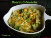 Gemüse  Broccoli-Nudeln - Rezept