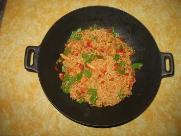 Woknudelpfanne asiatisch - Rezept - Bild Nr. 2