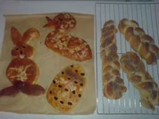 Osterhasen und Co. aus Hefeteig - Rezept