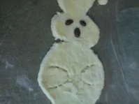 Rezept: Osterhasen und Co. aus Hefeteig Osterhasen und Co. aus Hefeteig - Rezept