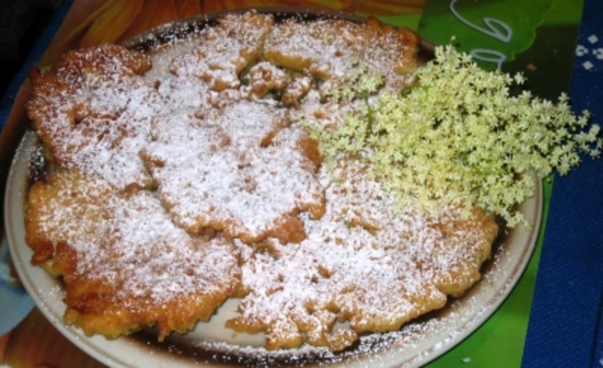 Dessert: Gebackene Holunderblüten - Rezept - kochbar.de
