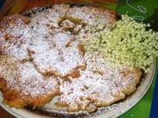 Dessert: Gebackene Holunderblüten - Rezept