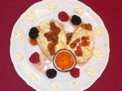 Grießpudding mit Garnitur - Rezept