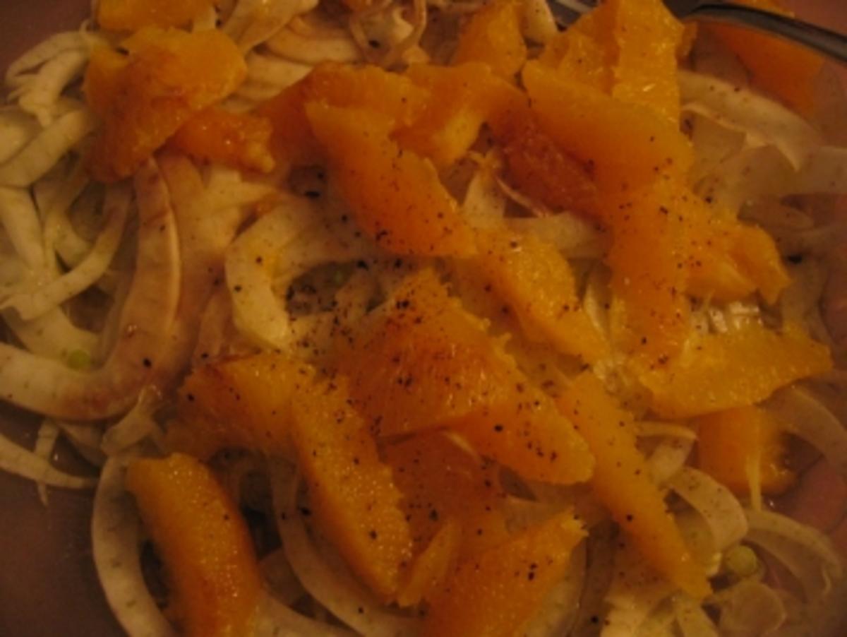 Fenchel Orangen Salat - Rezept