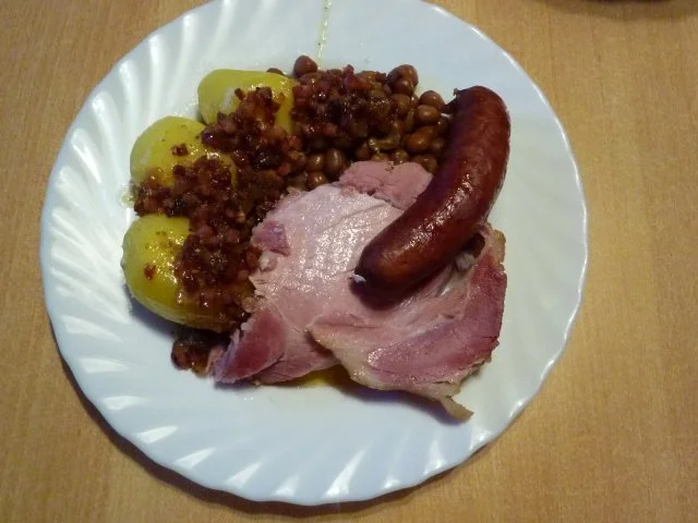 Fl/Schwein: "Graue Erbsen" - Rezept - Bild Nr. 10