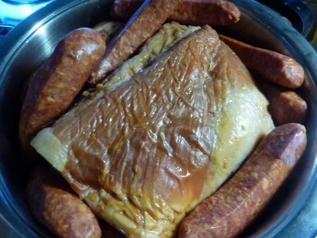 Fl/Schwein: "Graue Erbsen" - Rezept - Bild Nr. 4