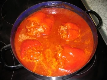 Rezept: Hauptgericht: Gefüllter Paprika Hauptgericht: Gefüllter Paprika - Rezept