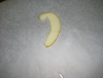 Schwan aus einem Apfel - Rezept