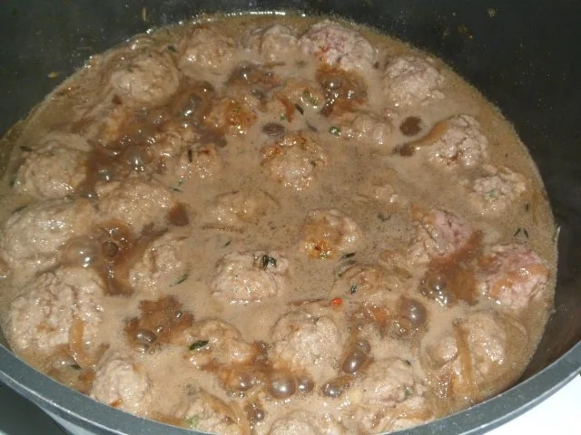 Hackbälchen in Zwiebel - Bier Soße - Rezept - Bild Nr. 15