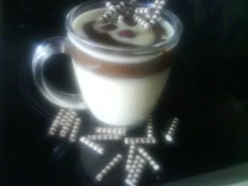 Schokotraum - Panacotta - im Glas - Rezept