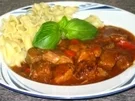 Rindergulasch mit Sojasoße - Rezept