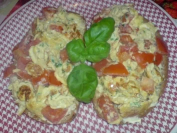 Tomatenrührei - Rezept