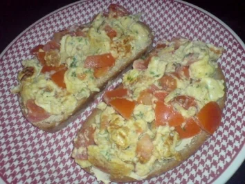 Tomatenrührei - Rezept